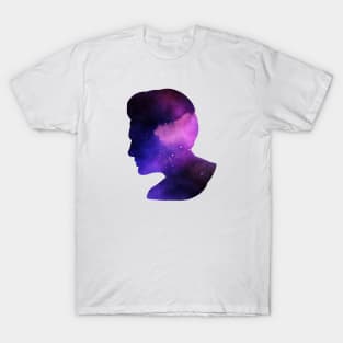 silhouette of space men T-Shirt